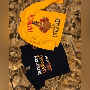Boys thanksgiving shirts